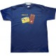 Biscuits T-Shirt (Navy) (Small) (Bold Logo)